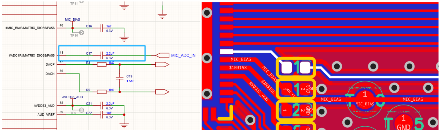 Figure 6.9-38: Analog Audio Input Layout