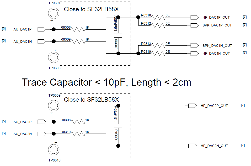 Figure 5.5-3: Analog Audio Output Circuit